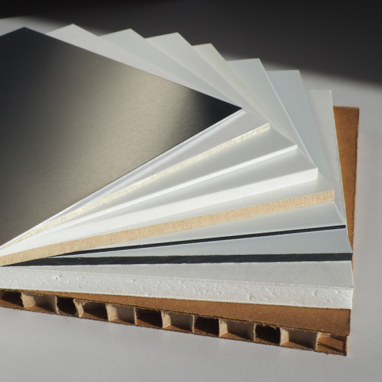 Als Trägermaterial stehen diverse Materialien zur Verfügung